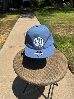 Pukka, TriTech, Golf, Adjustable Hat, Odyssey, “Putt Smarter” in light blue